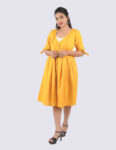 Yellow One-Piece Dress